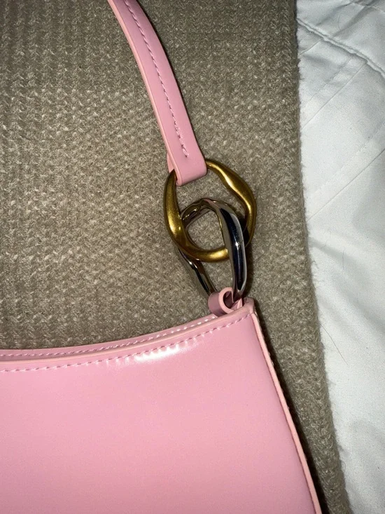 Staud Ollie Bag in Cherry Blossom - Picture 3 of 6